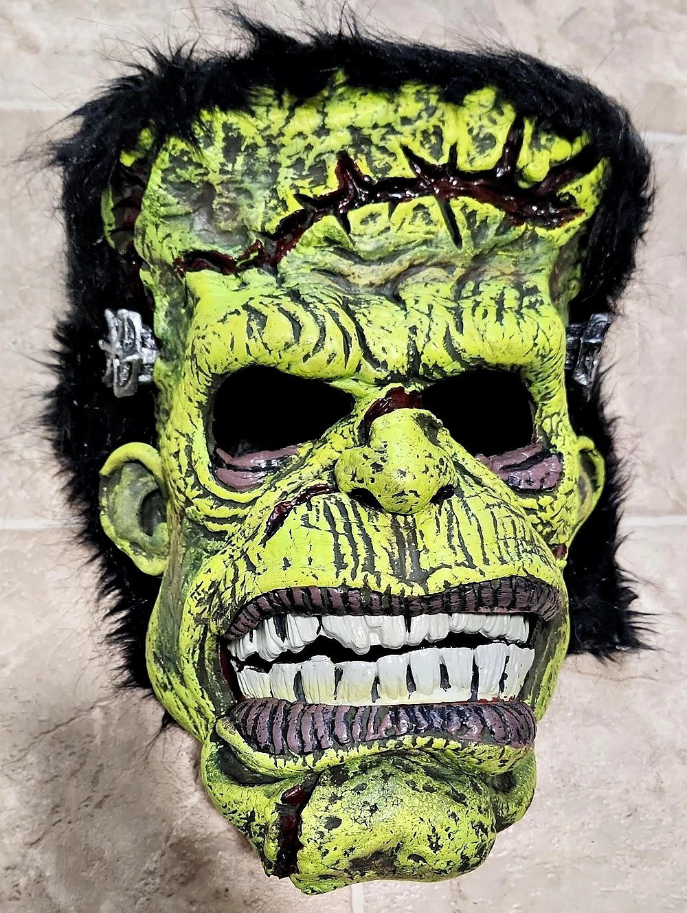 Frankenstein Spirit Halloween Laboratory Lurker Animation Mask